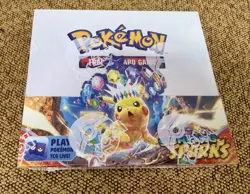 SURGING SPARKS Pokemon TCG Scarlet Violet BOOSTER Box NEW 36 Pack SEALED Cards - Image 1