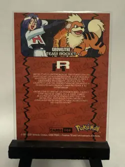 Growlithe Team Rocket Cards Top Pokemon - Image 2