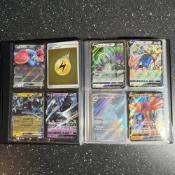 Pokemon Cards Collection Binder Pikachu Charizard Holo Rare Illustration Lot C - Image 2