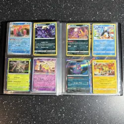 Pokemon Cards Collection Binder Pikachu Charizard Holo Rare Illustration Lot C - Image 5