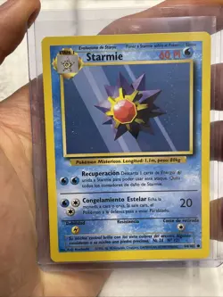 Pokemon [SPANISH] Starmie 64/102 Base Set Common Unlimited NM Vintage Card TCG - Image 1