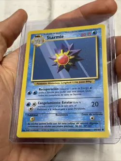 Pokemon [SPANISH] Starmie 64/102 Base Set Common Unlimited NM Vintage Card TCG - Image 2