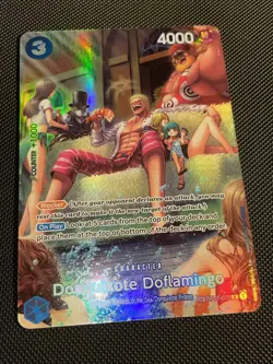 Donquixote Doflamingo SP Alt Art OP01-073 R One Piece Card Game NM. English - Image 4