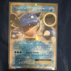 Pokemon Blastoise EX Ultra Rare Holo Evolutions Card 21/108 180 HP English - Image 1