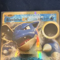 Pokemon Blastoise EX Ultra Rare Holo Evolutions Card 21/108 180 HP English - Image 3