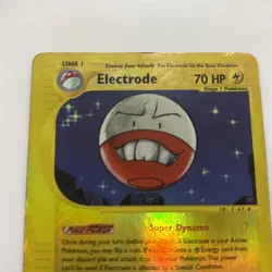 Electrode 8/147 Reverse Holo Rare Aquapolis Pokemon Card - Image 4