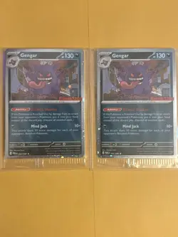 Pokemon Gengar GameStop Promo Stamped Card English SEALED X2 - Image 2