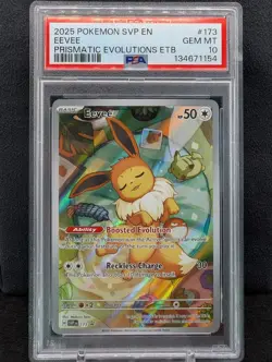 Eevee 173 PSA 10 Sv: Scarlet & Violet Promo Cards Holo Prismastic Evolutions ETB - Image 1