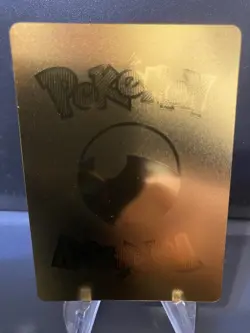Pokemon Card Gold Foil Fan Art Mew GX - Image 2