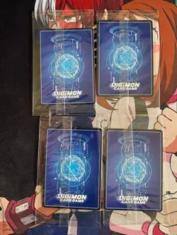 Digimon TCG Card Diaboromon Token Evolution Cup Event Holo Foil Set of 4 - Image 2