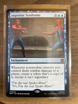 MTG Universes Beyond: Spider-man Impostor Syndrome 0034 NM Mythic - Image 1