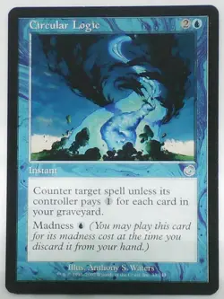 MTG Circular Logic 33/143 Torment Regular Uncommon - LP - Image 1
