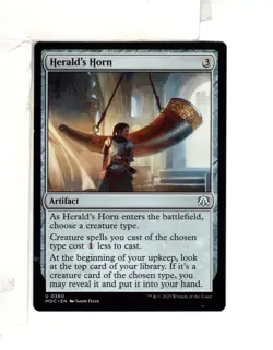 MTG SkeenAB Herald's Horn from MOC. NM. - Image 1