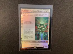 MTG Summon: Knights Of Round FOIL Final Fantasy Magic The Gathering - Image 1