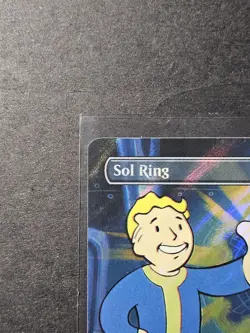 MTG Sol Ring (Borderless) (Surge Foil) M 0887 Universes Beyond: Fallout - Image 3