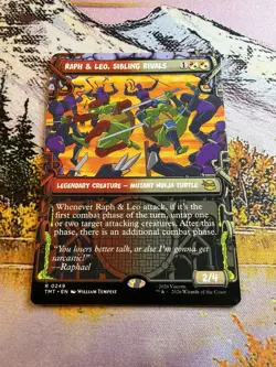 Raph & Leo, Sibling Rivals - Sewer Frame - Universes Beyond: TMNT - TMT R 0249 - Image 2