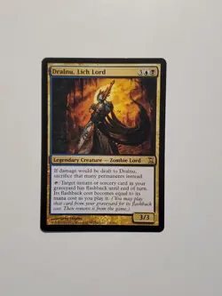 MtG Dralnu Lich Lord LP x1 - Time Spiral - Image 1