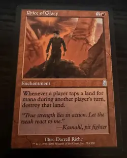 Price of Glory - Odyssey Magic the Gathering MTG - Image 1