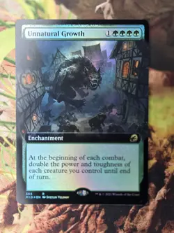 Unnatural Growth | Innistrad Remastered (INR) | R 365 Foil | NM MTG Magic - Image 1