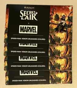 MTG Secret Lair Spiderman: Venom Unleashed COLORS - Non-Foil - US Seller SEALED - Image 2