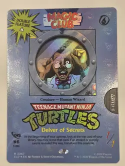 *IN HAND* FOIL Delver of Secrets R 2367 MtG SLD TMNT Magic Secret Lair Drop - Image 1