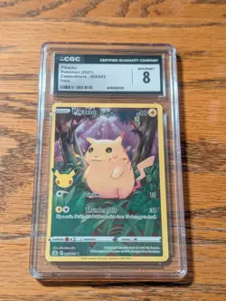 Pokemon Pikachu TCG Celebrations Card 5/25 Holographic Near Mint Condition - Image 1