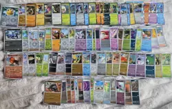 Pokemon Trading Card Joblot - Mega & Prismatic EVOLUTION - 200+Cards + 100 Holos - Image 1