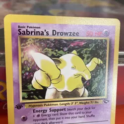 Pokemon TCG Sabrina's Drowzee 95/132 1st Edition Gym Challenge Common WOTC - Image 4