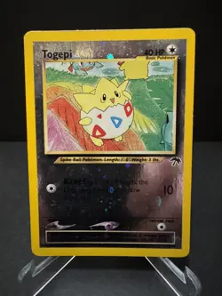 Togepi 4/18 Southern Islands 2001 Reverse Holo Rare WOTC Pokemon Card TCG - Image 1