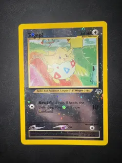 Togepi 4/18 Southern Islands 2001 Reverse Holo Rare WOTC Pokemon Card TCG - Image 4