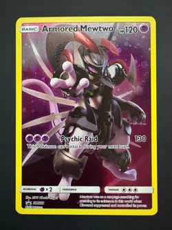 Armored Mewtwo - SM228 Pokemon Sun & Moon Lunchbox Promo Holo Near Mint (NM) - Image 1