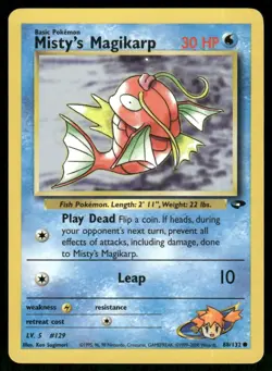 2000 Pokemon Gym - Challenge Misty’s Magikarp VTG UNplayed #88 WOTC TGC - Image 1
