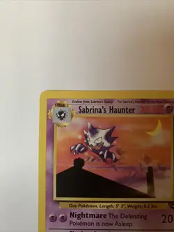 Sabrina's Haunter - 55/132 - Gym Challenge - Pokemon Card - LP - Image 2