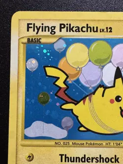 Flying Pikachu 113/111 Platinum Rising Rivals Pokemon Card Holo Secret Rare MP - Image 3
