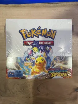 Scarlet & Violet Surging Sparks Booster Box (36 Packs) New, Sealed, Pokemon TCG - Image 1