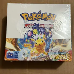 Pokemon Surging Sparks Factory Sealed Booster Box + 4x vending machine singles - Image 2