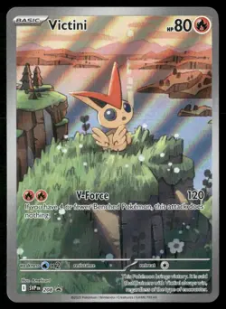 ✰ VICTINI 208 PROMO SCARLET & VIOLET PROMO POKEMON ✰ NM/M - Image 2