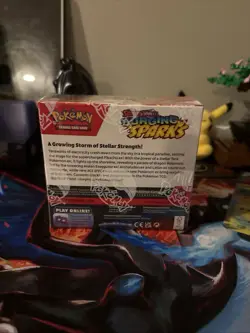 Pokemon Scarlet & Violent Surging Sparks Booster Box Factory Sealed (MINOR TEAR) - Image 3