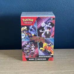 Destined Rivals Scarlet Violet Pokemon Booster Bundle 6 Packs NEW & SEALED - Image 1
