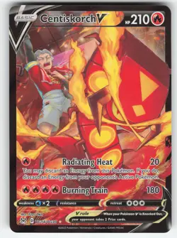 Centiskorch V TG14/TG30 Pokemon TCG Lost Origin Trainer Gallery NM - Image 1