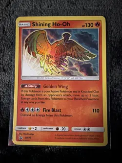 Pokemon TCG Shining Ho-Oh SM70 Holo - Image 1
