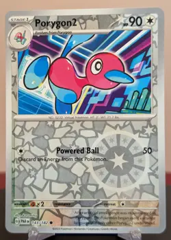 Pokemon Porygon2 #143/182 English Paradox Rift Reverse Holo - Image 1