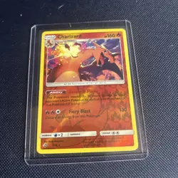 2018 Pokemon Sun & Moon - Dragon Majesty Holo Charizard #3 NM Shinny - Image 4