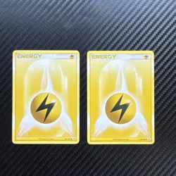 2X 2007 Pokemon, Diamond & Pearl , #126/130 Lightning Energy, Common - Image 1