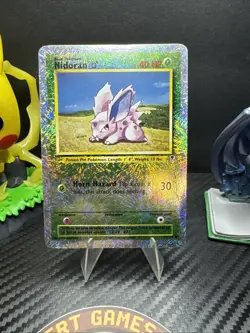 Pokemon Nidoran (M) Legendary Collection Reverse Holo - Creased 083/110 - Image 1