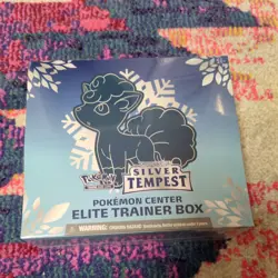 Pokemon TCG Silver Tempest Elite Trainer Box Pokemon Center (PC ETB) Sealed - Image 1