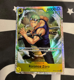 Roronoa Zoro SR OP15-113 Adventure on Kami’s Island English One Piece TCG - Image 1