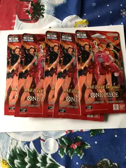 ONE PIECE Heroines EB-03 Sleeved Booster pack English (Lot of 5) - Image 1