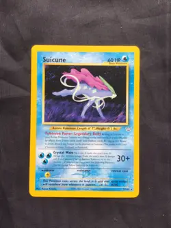 Pokemon Cards: Neo Revelation Rare: Suicune 27/64 - Image 1