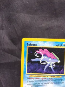 Pokemon Cards: Neo Revelation Rare: Suicune 27/64 - Image 2